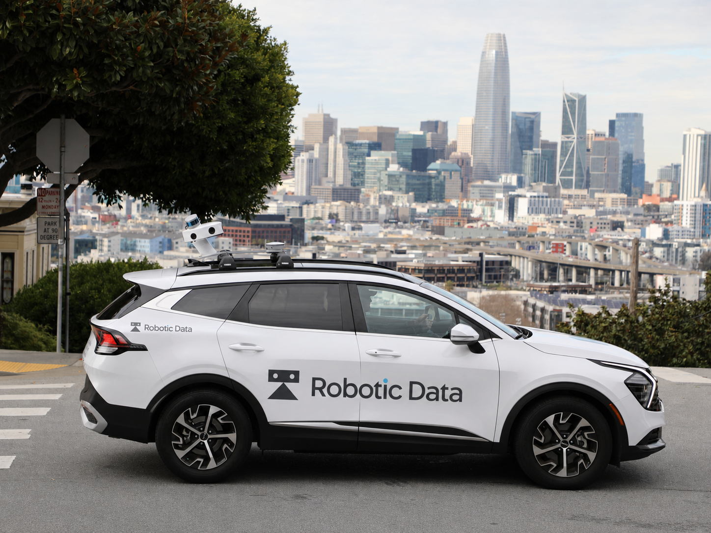Robotic Data SYMBO vehicle in San Francisco