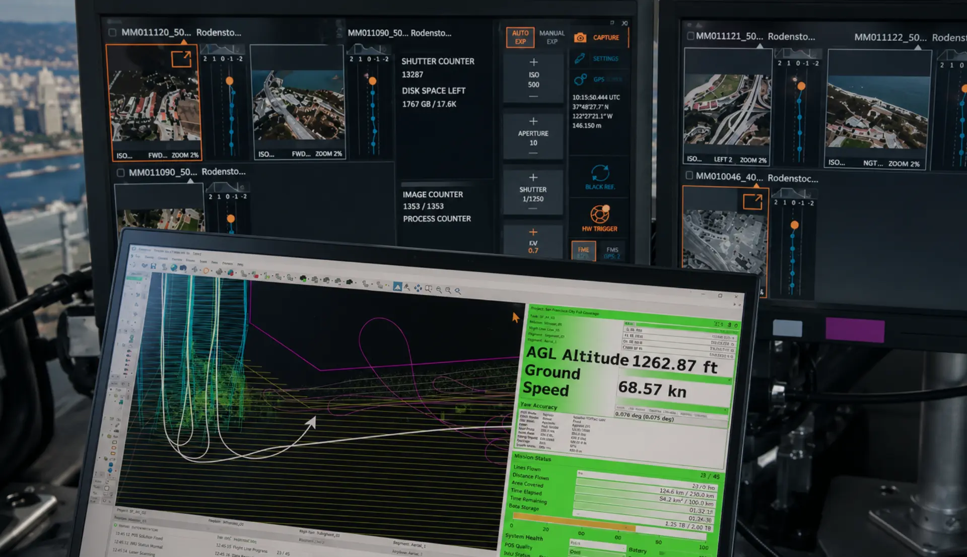 Large-scale global data collection and mapping operations