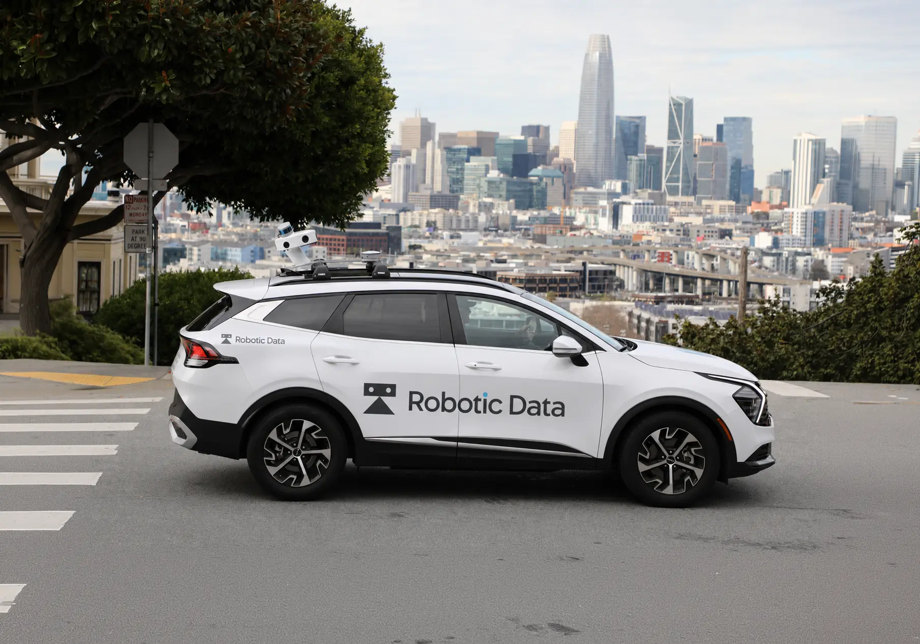 Robotic Data SYMBO vehicle in San Francisco